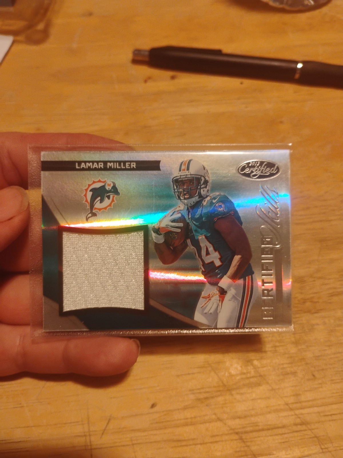 Lamar Miller Press Pass #34 Base