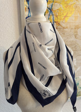 MOSCHINO Couture 100% Seide Tuch Silk scarf