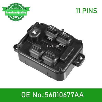 Driver Master Power Window Switch For Jeep Liberty 2004 56010677AA 56010677AB