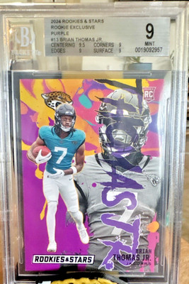 Brian Thomas Jr.  2024 Rookies and Stars Rookie Exclusive Purple #13  1/35
