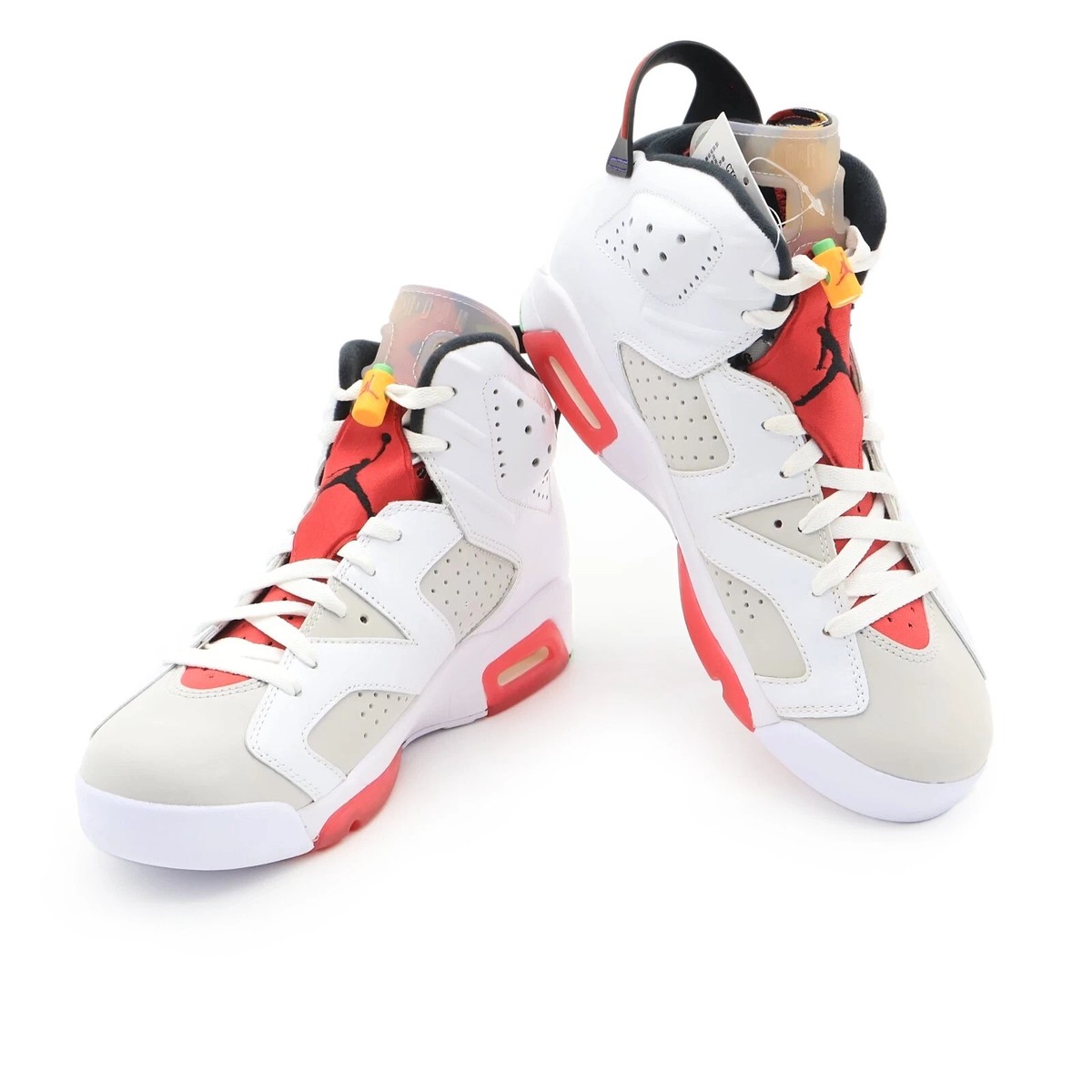 CT8529-062 Nike Air Jordan 6 Retro Hare Silver True Red