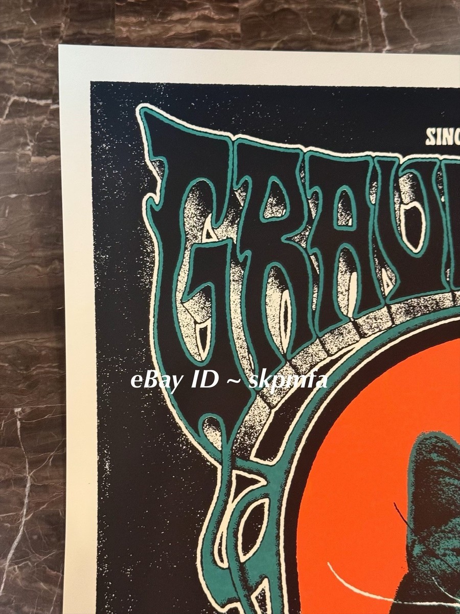 GRAVEYARD Poster Band SIGNED 💯 Official Merch #/9 In Hand Rhythm