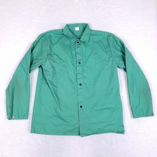 Best Welds FR Welding Jacket L Green Flame Resistant Safety Work Protective