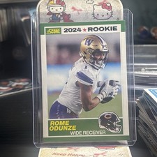 2024 Panini Score Rome Odunze 35th Anniversary Rookies Rookie RC #6 Bears