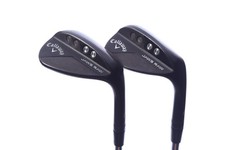 Callaway JAWS Raw Black Plasma 54*, 58* Wedge Set RH Wedge Flex 115g