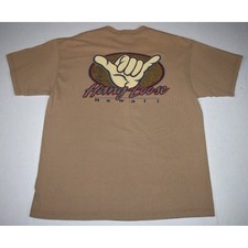 Vintage T-Shirt Hang Loose Hawaii Size L 80s 2 Side Shaka Symbol Made USA