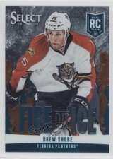2013-14 Panini Select Fire on Ice Rookies Blue Drew Shore #FR-15 0f8