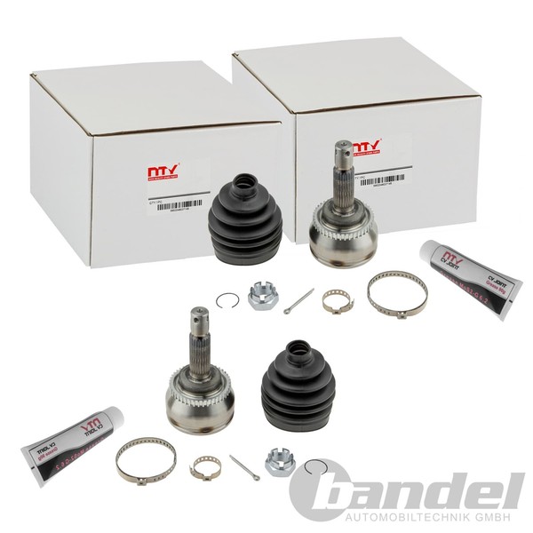 2X Nty Antriebswellengelenk Satz Radseitig Vorne Passend FüR Mitsubishi Galant-image