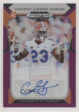 2019 Panini Prizm Draft Picks Purple CJ Gardner-Johnson Chauncey #219 Auto z5i