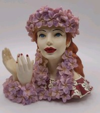 Cameo Girls Miniture Lady Head Vase Abigail 1...