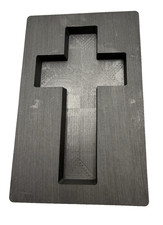 Graphite Ingot Mold for Casting 20 oz Gold Cross