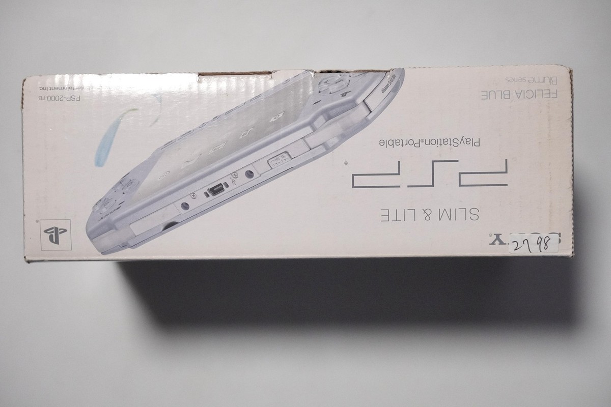 PSP-2000 FB Blume Series Felicia Blue console boxed Japan system