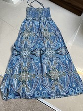 Papaya weekend strappy maxi dress size 10 summer