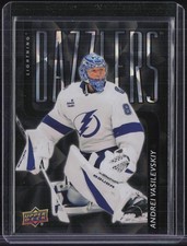 2025 Upper Deck Series 2 Dazzlers Black #DZ66 Andrei Vasilevskiy 