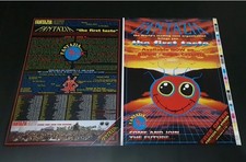 **RARE** Fantazia Original Colour Test Print for the Iconic First Taste Flyer.