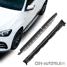TRITTBRETTER F&Uuml;R MERCEDES GLE W167 V167 MIT LED EINSTIEGSBRETT