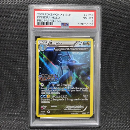 Kingdra graded PSA 8 for sale on eBay