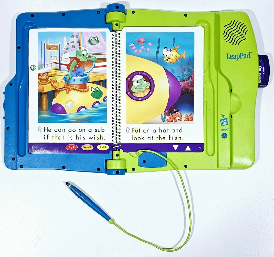 LEAP FROG English Learning System LEAP PAD + ON THE GO Preschool Vowel Tiptoi - Bild 2 von 2