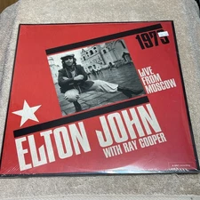 Elton John w/ Ray Cooper – Live From Moscow 1979 - 2 LP Vinyl Record Set - NEW