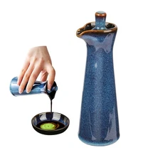 Ceramic Olive Oil Dispenser Bottle,Japanese Shoyu Soy Sauce Dispenser 4 Oz Oi...