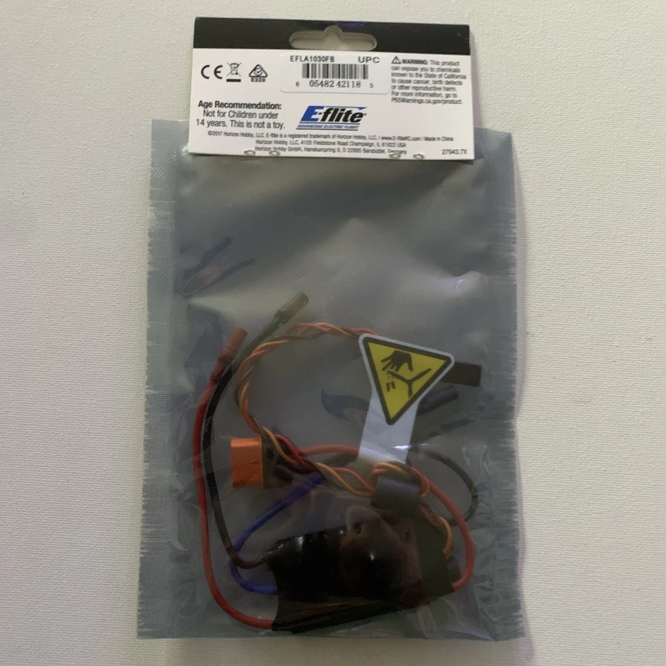 E-Flite 30A Smart ESC: Apprentice STS EFLA1030FB NEW - Image 3 of 3