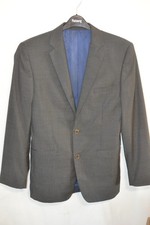 French Connection men's grey wool blend suit jacket size 38