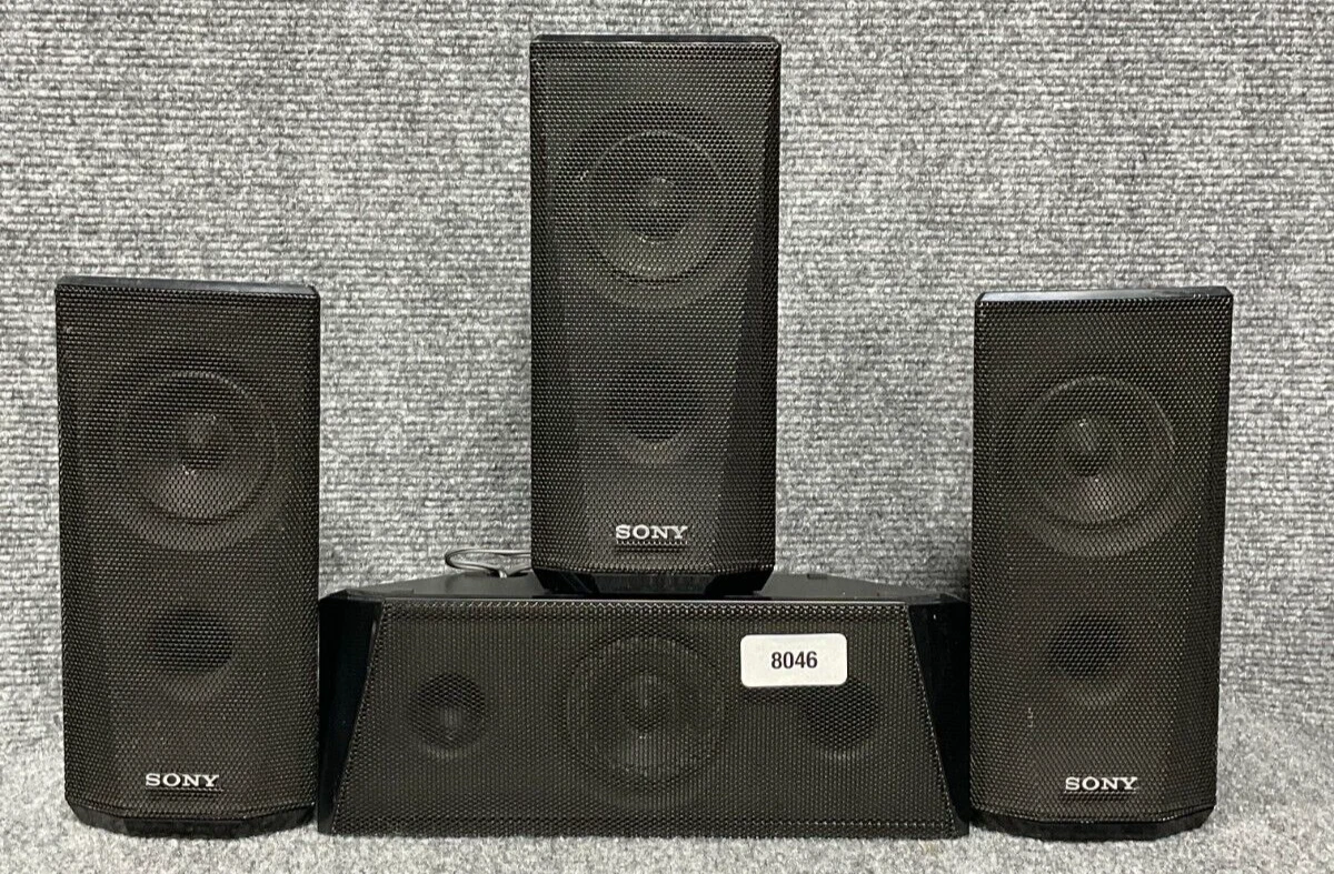 Sony SS-CTB122 SS-TSB122 4 Piece Home Theater Speaker System | eBay