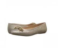 Vince Camuto Kids Girls Gold Shoes Ballet Flats  Penelope  Size US 2.5