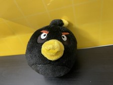 Angry Birds Black Bomb NO SOUND Plush 5" Commonwealth 2010