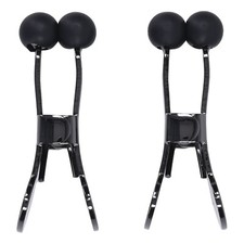 Doc Johnson Merci Nippers Stainless Steel Nipple Clamps w Silicone Tip