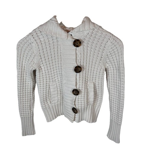 Margeaux Ellie Sweater Womens Size XL Blue Textured Long Sleeve