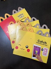 2023 Pok mon match battle McDonalds MCD Happy Meal Toys HAPPY MEAL BOX Only EA
