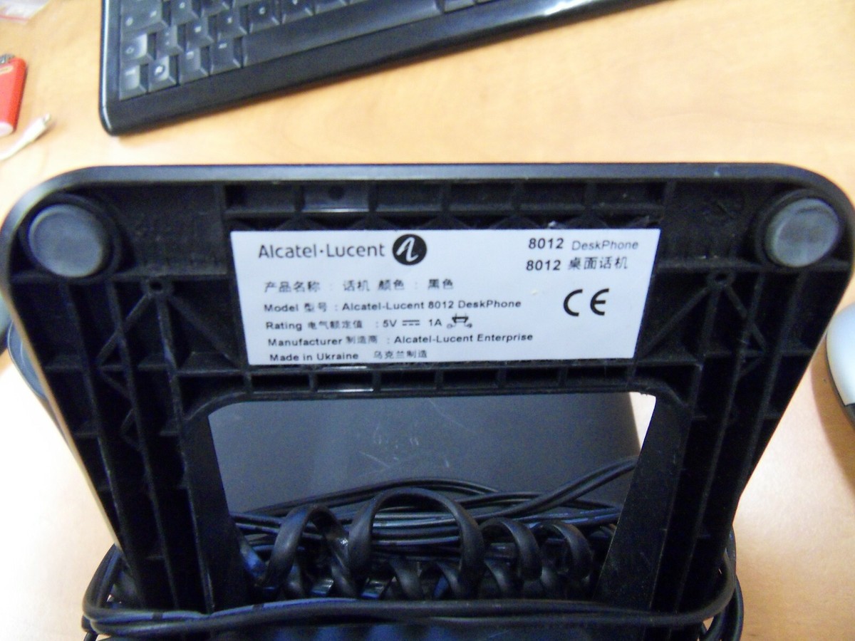 Téléphones fixes 8002/8012 Deskphones