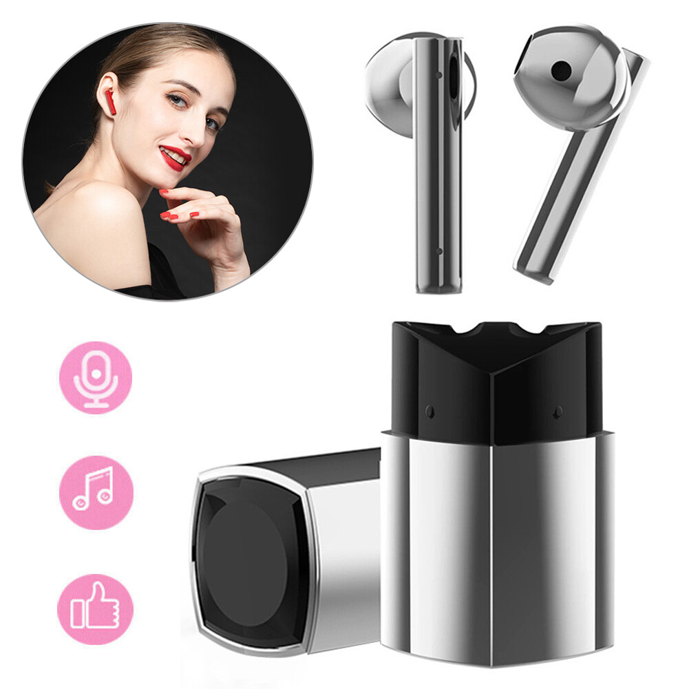 Bluetooth Headsets Noise Cancelling Wireless Earphones Twins Earbuds with Mic