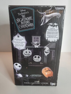 Disney Tim Burton The Nightmare Before Christmas LED Whirl-A-Motion Light Show 