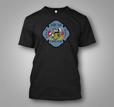 Chicago Fire Department Firehouse 91 Squad - Custom t-shirt tee