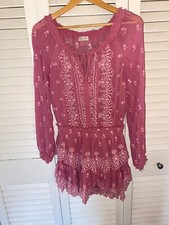 Pink Loveshackfancy Dress WMS XS