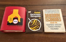 VINTAGE KODAK NOTEBOOK With 11 Kodak Photo Books  Extras