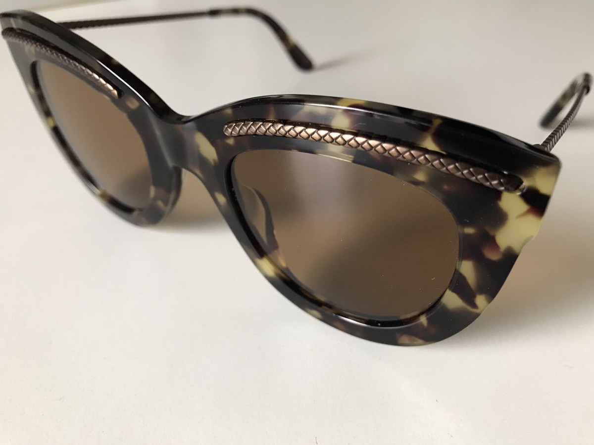 Bottega Veneta Sunglasses BV0030S 002 Tortoise 49-24-135 NEW  display picture 2