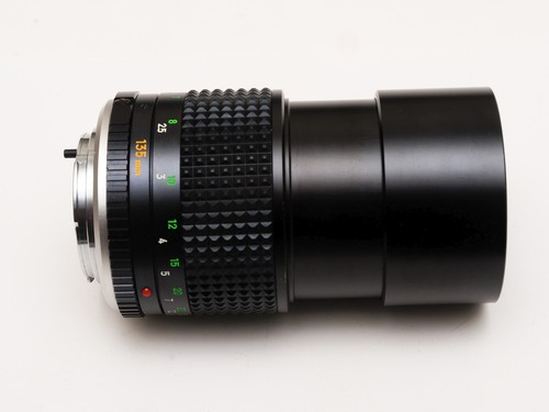 Nice Minolta MC Tele Rokkor-X 135mm f/3.5 Telephoto Lens Sony Digital Adaptable - Picture 6 of 8