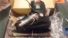 Roces Boy's Swich ice skates, size adjustable, red/black. Brand new in box