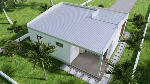 32x33 Feet Small House Plan 9.6x10 Meter 2 Bed 1 Bath PDF & A4 Hard Copy - 第 11/20 張圖片