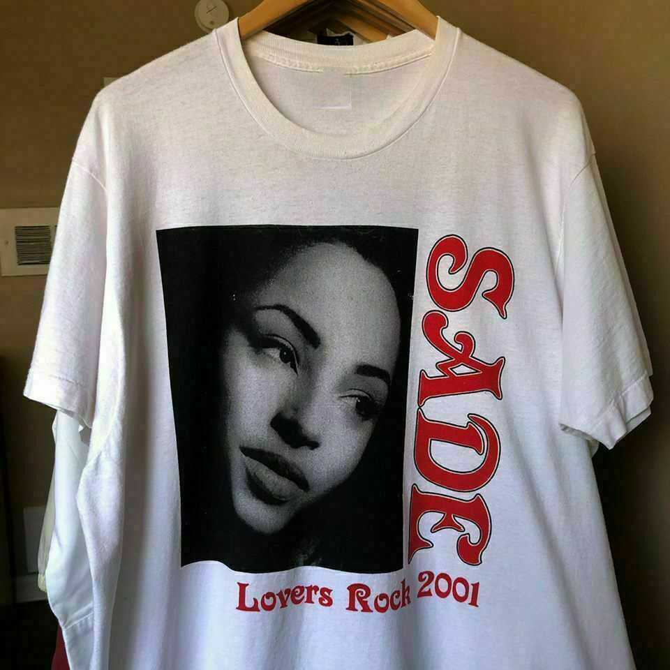 SADE LOVERS ROCK TOUR Tシャツ RARE VINTAGE Sade Lovers Rock Tour 2001 T-SHIRT IM0170 | eBay
