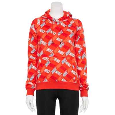 Nike Sweatshirt Pull Nike Femme Rouge Nike Sportswear Essentials