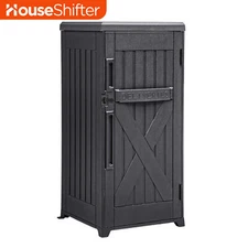 Outdoor Parcel Box 60 Gallon Delivery Package Mailbox Letter Mail Storage Gray