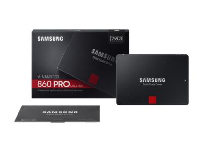 Samsung 860 Pro 256GB SSD 2.5'' MZ-76P256 MZ-76P256BW Solid State Drive New