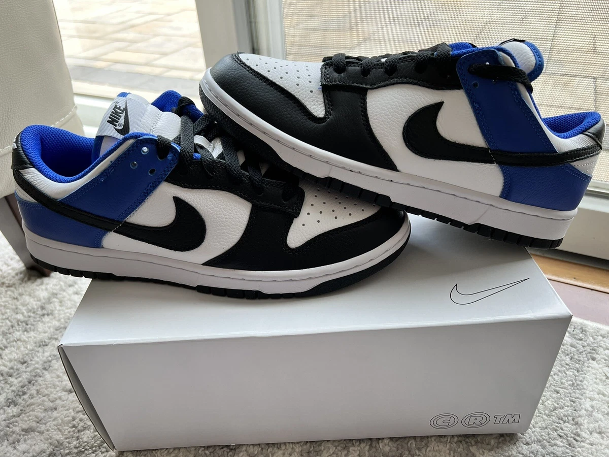 Nike Dunk Low By You (Inspired by Fragment Colorway) US Size 9 Black/Blue