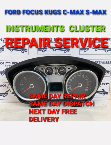 FORD FOCUS CMAX KUGA SMAX QUADRO STRUMENTI TACHIMETRO CRUSCOTTO CLONAZIONE 2007 -2011 - Foto 9 di 10