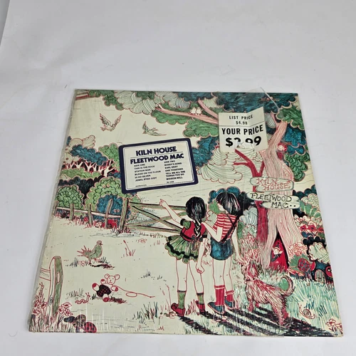 Fleetwood Mac Kiln House LP Orig. 1970 Reprise RS6408 Shrink Hype Sticker Vtg