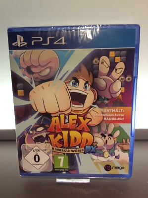 Alex Kidd in Miracle World DX PS4 / PlayStation 4 NEU Factory Sealed  